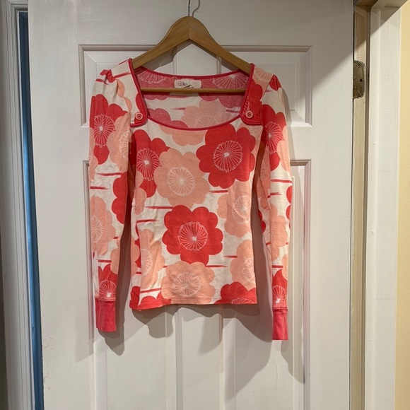 Lilka (sold by Anthropologie) floral Top - Picture 1 of 7